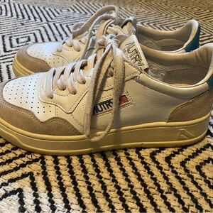 Autry medalist low suede-trimmed sneakers 38IT